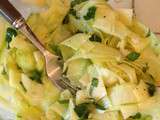 Tagliatelles de courgettes / zucchini tagliatelle