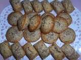 Financier noisette poires caramélisés au miel