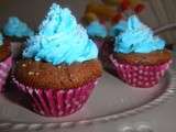 Mini cupcakes chocolat mascarpone