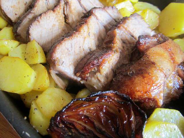 Recettes de Rôti de Veau et Pomme de terre