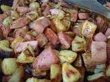 Pommes de terre sautées au saucisson à l'ail