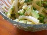 Salade haricots blancs ail coriandre