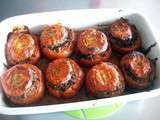 Tomates farcies arrivent sur notre table