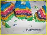 Gateau arc en ciel