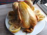 Poulet Mariné à la Saumure, aux citrons rôtis, au thym et au miel