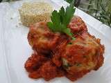 Boulettes de poisson épicées à la sauce tomate