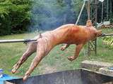 Cochon de lait au barbecue