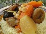 Couscous au boeuf et aux figues