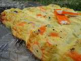 Flan surimi poireaux
