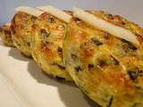 Galettes de courgettes au parmesan