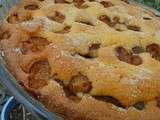 Gâteau doré aux mirabelles