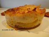 Gratin de pommes de terre et chorizo ou gâteau