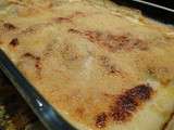Merlan au four à la crème et au parmesan