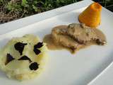 Mignon de porc aux morilles et au foie gras - Les recettes de mimi