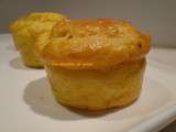 Muffins knackis à la moutarde et fromage - Les recettes de mimi