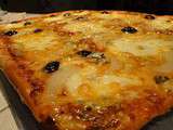 Pizza roquefort poires