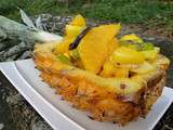 Salade de fruit vanillée et au sirop de Safran