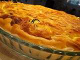 Tarte au crabe et à la courgette