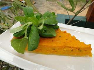 Tarte au potiron et au comté
