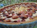 Tarte aux quetsches à l'alsacienne
