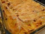 Tartiflette de la mer au haddock et chorizo