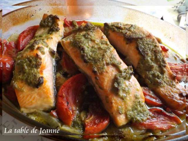 Recettes De Pesto Et Saumon