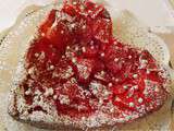 Tatin d'ananas écarlate pour la St Valentin