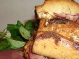 Pain perdu aux oignons et bacon