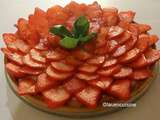 Tarte aux fraises pâte sablée aux amandes