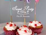 { Sweet Party } Muffins Pomme d'Amour