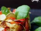 Tian de Courgettes et Tomates sur Lit d'Oignons Caramélisés