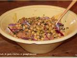 Salade de pois chiches et pamplemousse, une association originale de Gérald Passédat