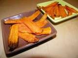 Chips de carottes