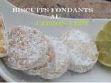Biscuits fondants au citron vert de Martha Steward