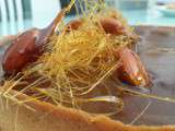 Tarte chocolat moelleux au caramel