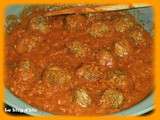 Boulettes tomato et macaroni