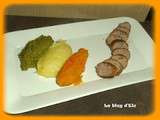 Saucisse de Toulouse et sa palette de couleurs