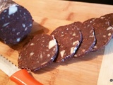 'Boudin noir' au chocolat (recette keto, low carb, sans gluten)