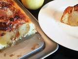 Cake aux pommes entières et fromage blanc (ig bas et sans gluten)