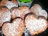 Petits gâteaux aux biscuits roses