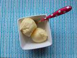 Crème glacée au limoncello