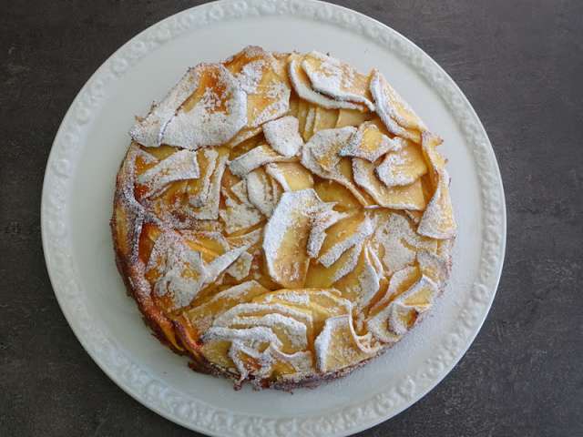 Recettes de Gâteau invisible aux pommes de Le blog de Clementine