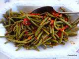 Haricots verts sauce tomate