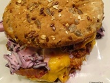 Pulled pork burger - Burger avec viande de porc effilochée de Diego Alary