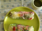 Salade niçoise en rouleau de printemps de Mory Sacko