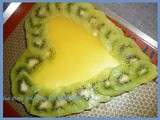 Cheesecke exotique: ananas, kiwi, passion