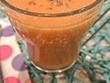 Crème de tomates au miel et au cumin *recette allégée (pour 4 personnes)