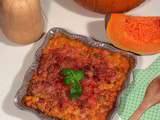 Lasagnes à la courge muscade et aux champignons (pour 6 personnes)