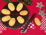 Madeleines à la vanille (pour une vingtaine)