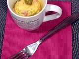 Mug cake jambon, olives et comté (pour 1 mug)